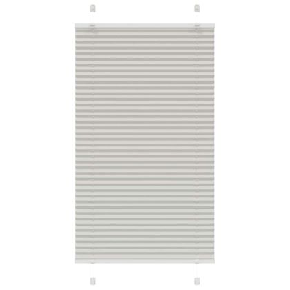 Плисирана щора Светло сиво 70x100 cm Ширина на плата 69,4 cm