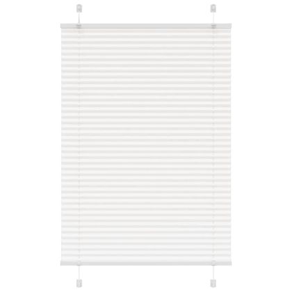 Плисирана щора Бяла 90x100 cm Ширина на плата 89,4 cm Полиестер