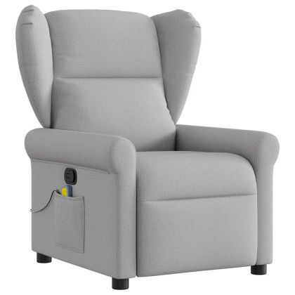 Масажен стол за лежанка Cloud Grey Fabric