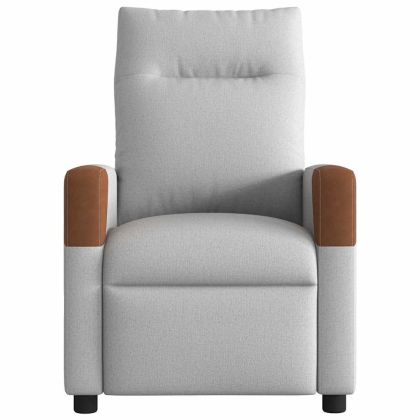 Recliner Chair Cloud Grey Fabric