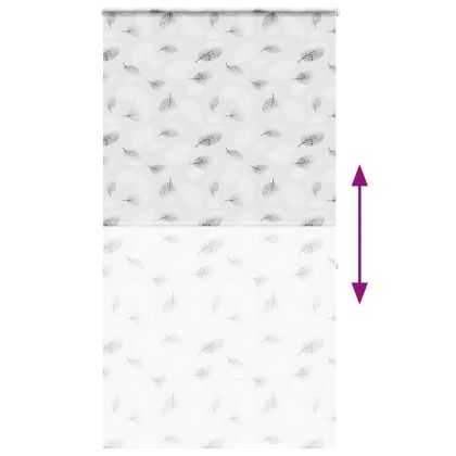 Ролетна щора за душ с касета 130x240 см Ширина на плата 126 см