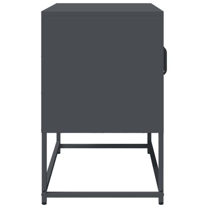 ТВ шкаф Антрацит 68x39x60,5 cm Студено валцувана стомана