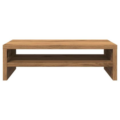 Стойка за монитор, дъб артизан, 42x24x13 см, инженерно дърво