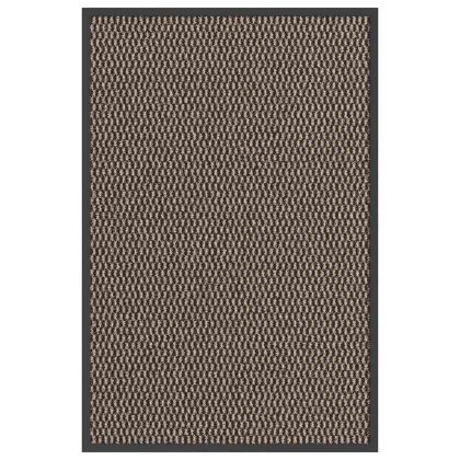 Изтривалка, кафява, 60x90 см