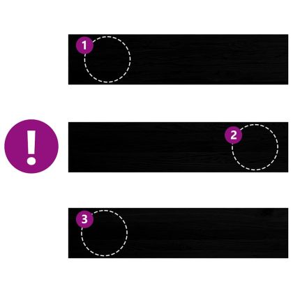 Стълбищни стъпала, 8 бр, тъмнокафяви, 110x25x2 см, дъб масив