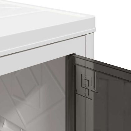 Кутия за съхранение с колела на 3 нива 28 L 48,5x29,5x86 cm