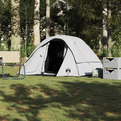 Семейна палатка Cabin 6-Person White Blackout Fabric Waterproof