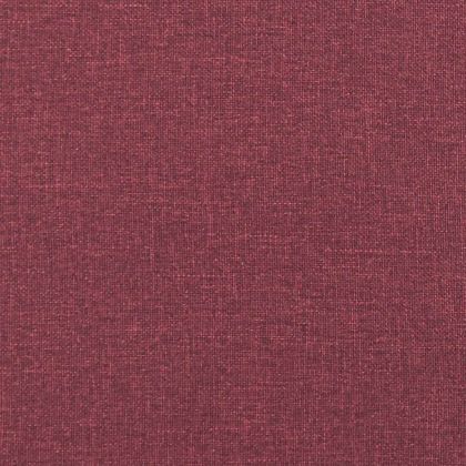 Люлеещ се стол, виненочервен, текстил