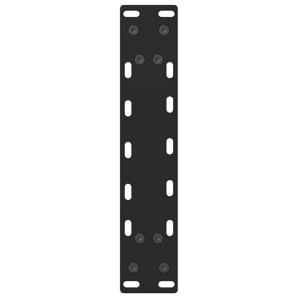 Крака за масичка за кафе, черни, 2 бр., 40 x (30-31) см, стомана