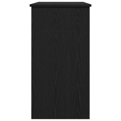 Бюро, черно, 80x40x75 см, ПДЧ