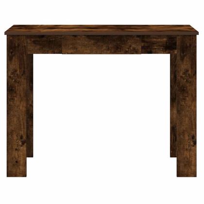 Бюро, опушен дъб, 100x45x75 см, инженерно дърво