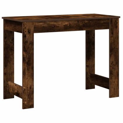 Бюро, опушен дъб, 100x45x75 см, инженерно дърво