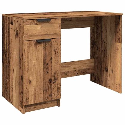 Бюрото от старо дърво 100x50x75 cm Инженерна дървесина