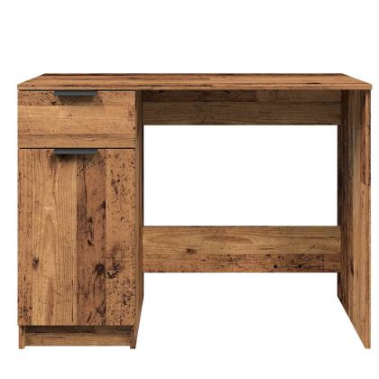 Бюрото от старо дърво 100x50x75 cm Инженерна дървесина