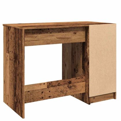 Бюрото от старо дърво 100x50x75 cm Инженерна дървесина