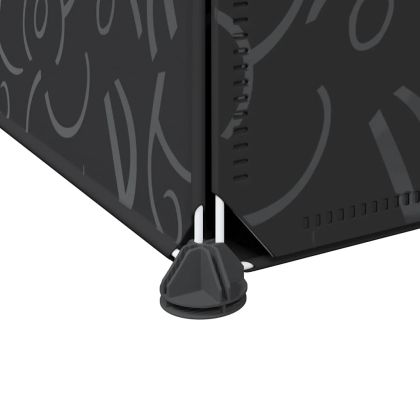 Органайзер за съхранение на кубчета с 16кубчета и висящи пръчки