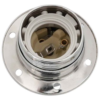 Лампи 2 бр. сатениран никел E27