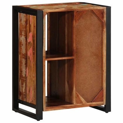 Бюфет Multicolour 55x35x70 cm Масивна дървесина Възстановена