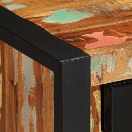 Бюфет Multicolour 55x35x70 cm Масивна дървесина Възстановена