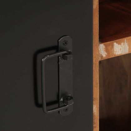 Бюфет Multicolour 55x35x70 cm Масивна дървесина Възстановена