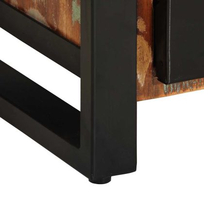 Бюфет Multicolour 55x35x70 cm Масивна дървесина Възстановена