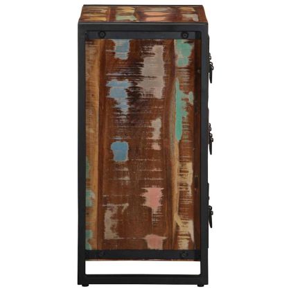 Шкаф 50x35x70 cm Масивна дървесина Възстановена