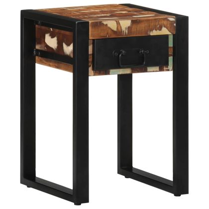 Странична маса Multicolour Масивна дървесина Reclaimed