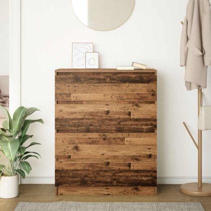 Сайдборд, cтаро дърво, 80x35x99 см, инженерно дърво