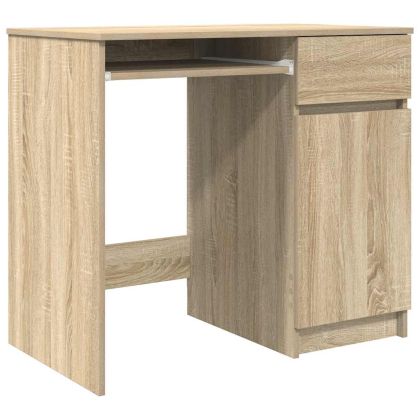 Бюро, дъб сонома, 86x49x76 см, инженерно дърво