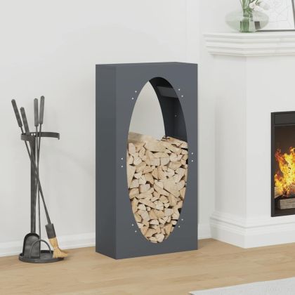 Стойка за дърва, 50x23x100 см, студеновалцувана стомана