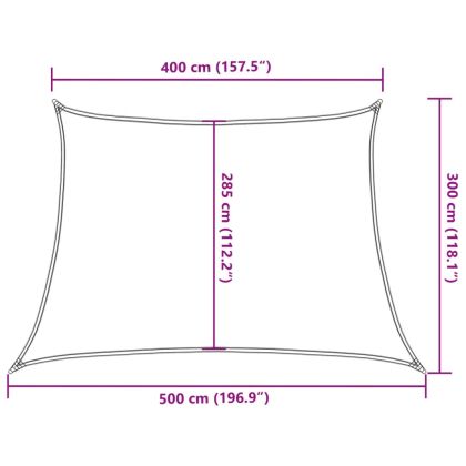 Платно-сенник, 160 г/м², червено, 4/5x3 м, HDPE