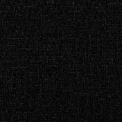 Канапе с матрак, черно, 80x200 см, плат