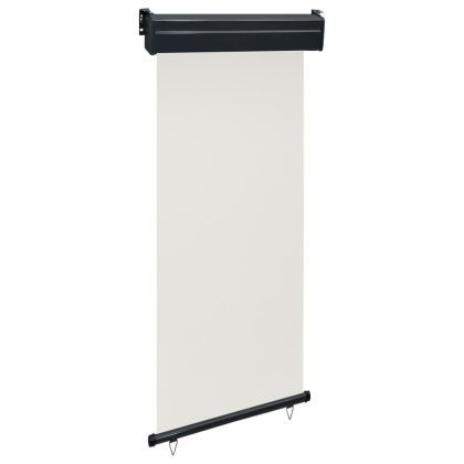 Вертикална тента за балкон, 85x250 см, кремава