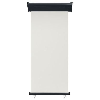 Вертикална тента за балкон, 85x250 см, кремава