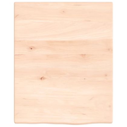 Плот за баня 40x50x2 см необработено масивно дърво