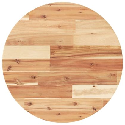 Плот за маса, Ø50x2 см, акациево дърво масив