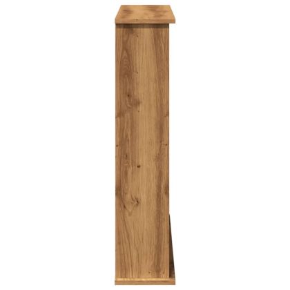 Облицовка за камина дъб артизан 75x20x87,5 см инженерно дърво