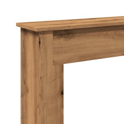 Облицовка за камина дъб артизан 75x20x87,5 см инженерно дърво