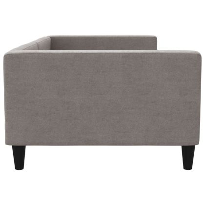 Кушетка, таупе, 100x200 см, плат