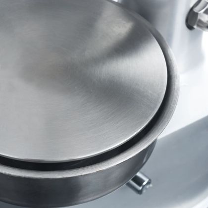 Машина преса за хамбургери 500 хартиени подложки алуминий 13 см