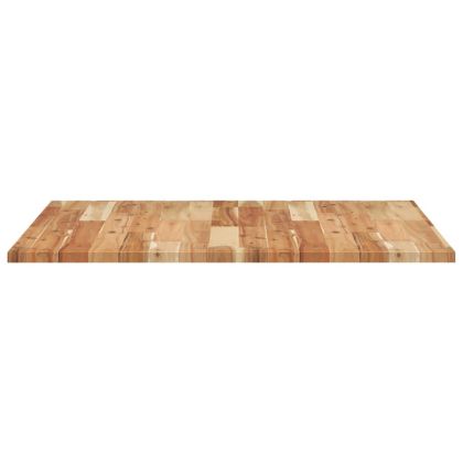 Плот за маса квадратен 80x80x2 см масивна акация
