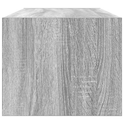 ТB шкаф, сив сонома, 80x31x25,5 см, инженерно дърво