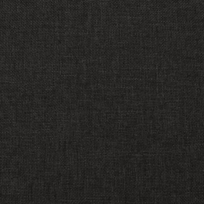 2-местно разтегателно канапе с две възглавници, черно, текстил