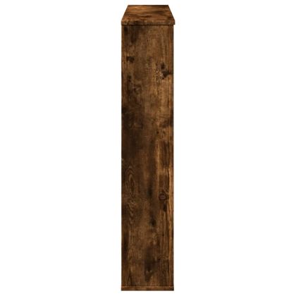 Облицовка за камина опушен дъб 100x20x100 см инженерно дърво