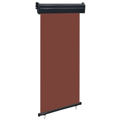 Вертикална тента за балкон, 105x250 см, кафява