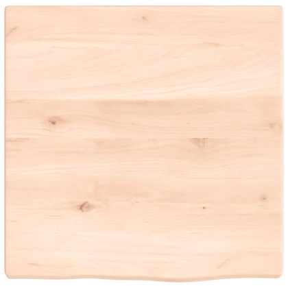 Плот за баня 40x40x2 см необработено масивно дърво