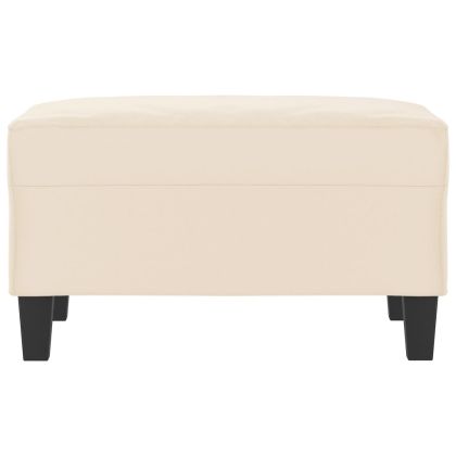 Табуретка, бежова, 70x55x41 см, плат микрофибър