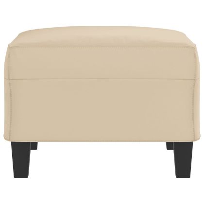 Табуретка, кремава, 70x55x41 см, плат микрофибър