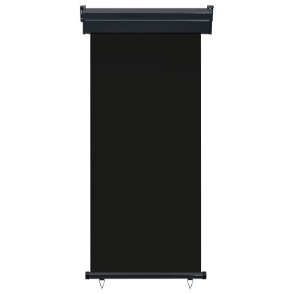 Вертикална тента за балкон, 85x250 см, черна