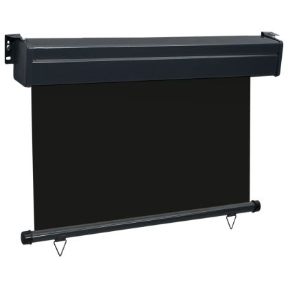 Вертикална тента за балкон, 85x250 см, черна